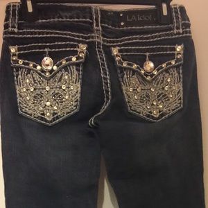 L.A Idol jeans 5 & Fashionnova High waist jeans